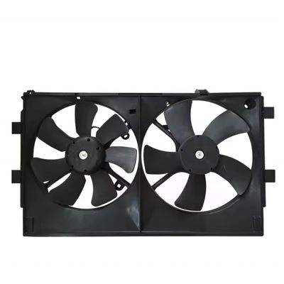 Bom preço. OE NO. 1355A131 Peças para automóveis Tanque de água para automóveis Condensador AC Radiador de refrigeração elétrico Reunião de ventilador para Mitsubishi Galant Lancer Fortis on-line